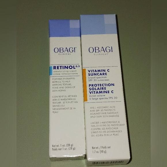 *SEALED* Obagi Retinol 0.5 & Vitamin C Spf30 Sunscreen Bundle - Picture 8 of 14